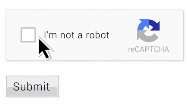 Google's no captcha reCAPTCHA